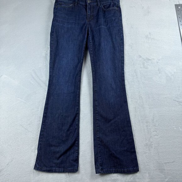Joe's Jeans Women's Bootcut Leg Size W27 Dark Wash Stretch Mid Rise Blue - Picture 1 of 11